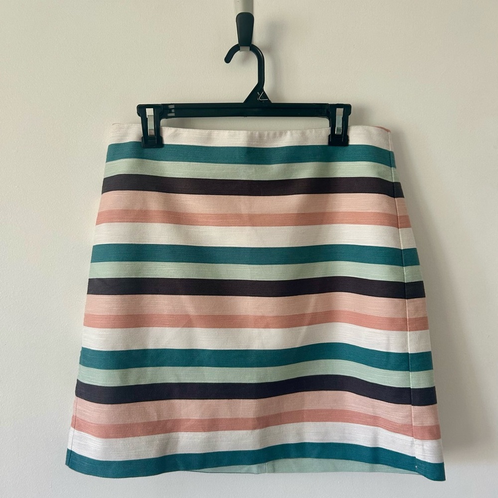 LOFT by Ann Taylor Striped Skirt